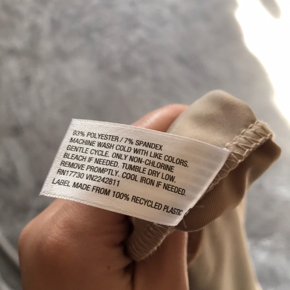 Express Cream Crushed Velvet Skater Dress - Picture 6 of 6